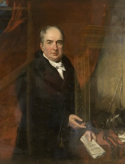 Retrato del Reverendo Thomas Roberts, c.1835 de James Curnock