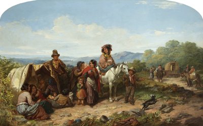 La disolución del campamento de James Curnock