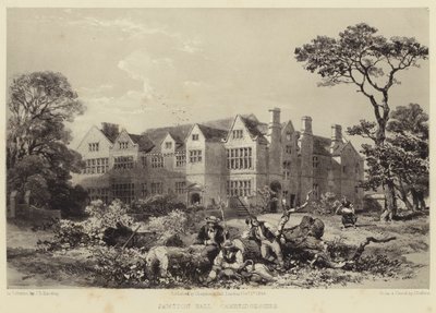 Sawston Hall, Cambridgeshire de James Dafforne