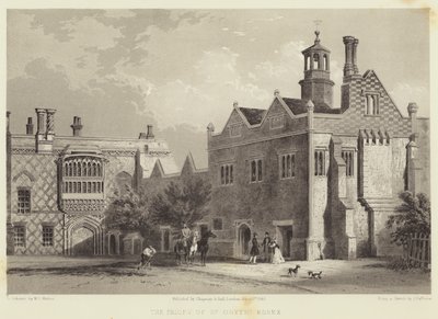 El Priorato de St Osyth, Essex de James Dafforne