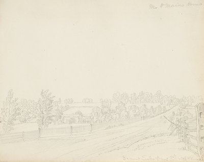 Casa del Sr. W. Mains, Lago Derwent de James David Smillie