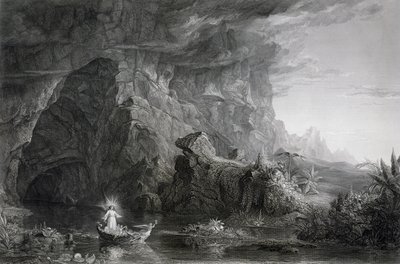 El viaje de la vida: Infancia, c. 1855 de James David Smillie