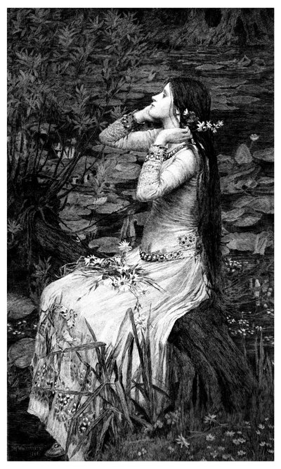 Ofelia, 1895 de James Dobie