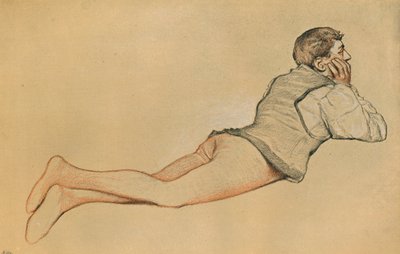 Boccaccio: La escena de apertura en Decamerón de James Dromgole Linton