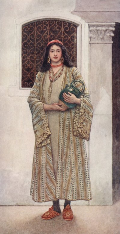 El mercader de Venecia de Shakespeare: Jessica (litografía en color) de James Dromgole Linton