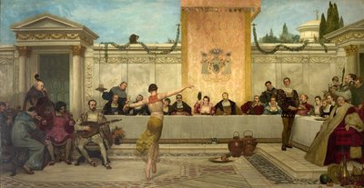 El banquete, 1882 de James Dromgole Linton