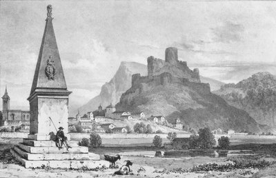 Almanza. Campo de batalla, 1823 de James Duffield Harding