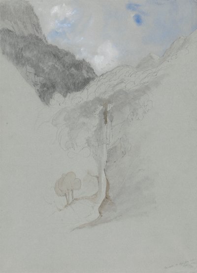 Casade de Lys desde abajo de James Duffield Harding