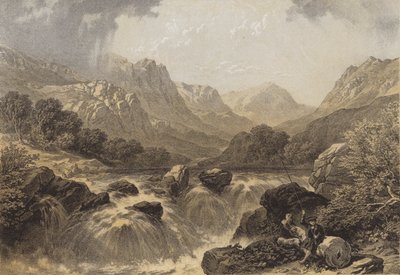 Caída del Tummel de James Duffield Harding