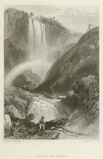 Cascadas de Terni de James Duffield Harding