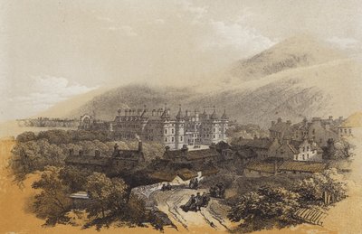 Palacio de Holyrood de James Duffield Harding