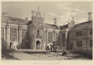 Kirby Hall, Northamptonshire de James Duffield Harding