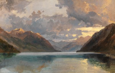 Lago Lucerna de James Duffield Harding