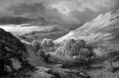 Tumba de Napoleón Bonaparte, isla de Santa Elena, 1824 de James Duffield Harding