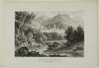 Palacio de El Escorial de James Duffield Harding