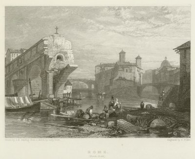 Roma, Ponte Rotti de James Duffield Harding