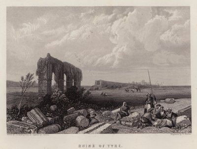 Ruinas de Tiro de James Duffield Harding