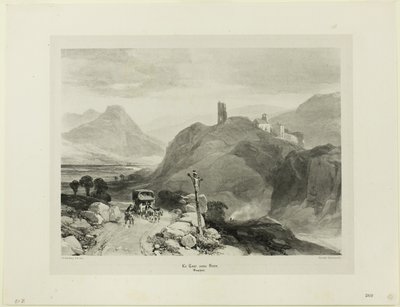 La Tour-sans-Venin, región del Dauphiné de James Duffield Harding
