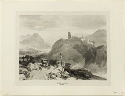 La Tour-sans-Venin, región del Dauphiné de James Duffield Harding