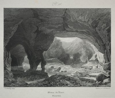 Viajes Pintorescos y Románticos en la Antigua Francia. Franche-Comté: Fuente del Lison de James Duffield Harding