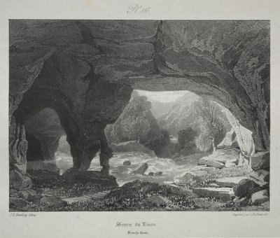 Viajes Pintorescos y Románticos en la Antigua Francia. Franche-Comté: Fuente del Lison de James Duffield Harding