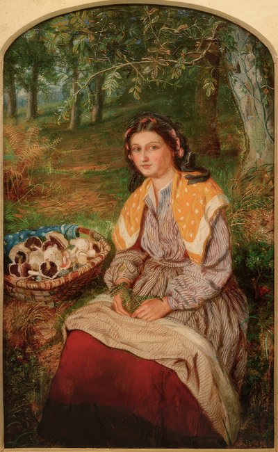 La recolectora de setas de James Edgar