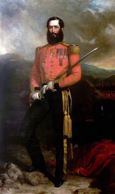 Coronel Gerard Littlehales Goodlake, Guardia de Coldstream, 1857 de James Edgell Collins