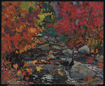 Hojas de otoño, Batchewana, Algoma, c.1919 de James Edward Hervey Macdonald