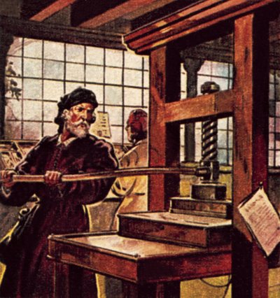 La imprenta de Caxton de James Edwin McConnell