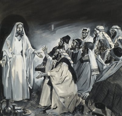 Tomás el Dudoso, viendo a Cristo después de la Resurrección de James Edwin McConnell