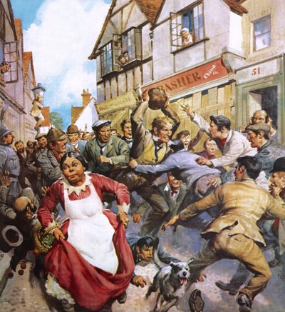 Fútbol en la calle de James Edwin McConnell
