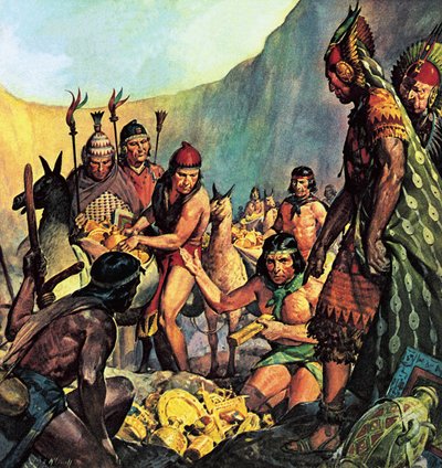 El oro oculto de los incas de James Edwin McConnell