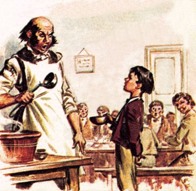 Oliver Twist pide más de James Edwin McConnell