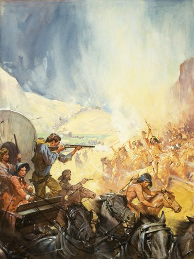 Pioneros del Oeste de James Edwin McConnell