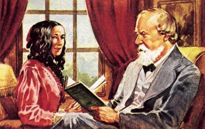 Robert Browning y Elizabeth Barrett Browning de James Edwin McConnell