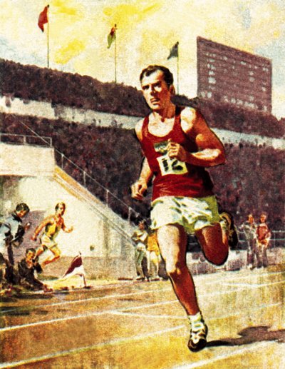 Correr un maratón en los Juegos Olímpicos de James Edwin McConnell