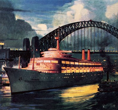 SS Canberra de James Edwin McConnell