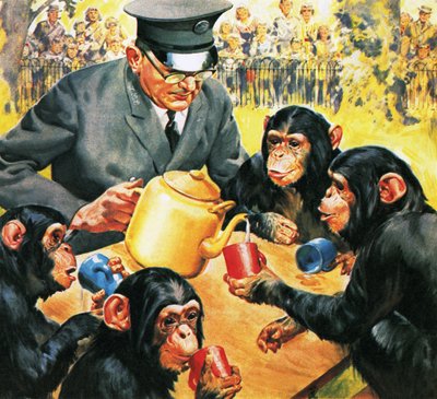 Quién es quién en el zoo: Té para cuatro de James Edwin McConnell