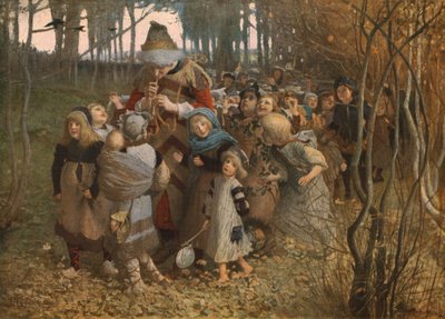 El flautista de Hamelín, 1881, c1930 de James Elder Christie