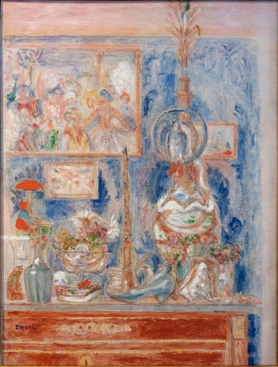 Un rincón acogedor en casa de James Ensor