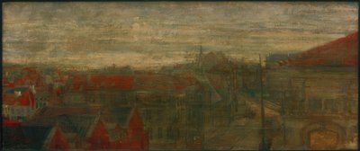 Vista de Phnosien, olas y ondas de luz de James Sidney Ensor