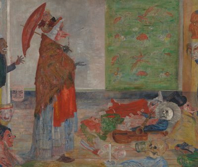 Asombro del Enmascarado de James Ensor