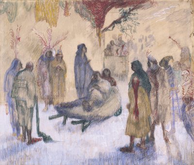 Cristo con los cojos de James Ensor