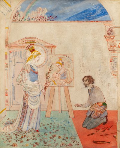 Die tröstende Jungfrau de James Ensor