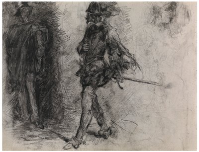 Don Quijote (contado en papel) de James Ensor