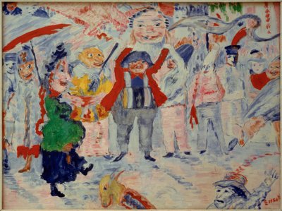 Carnaval en Flandes de James Sidney Ensor