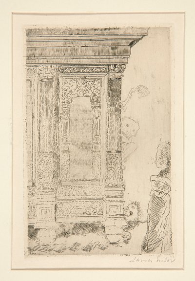 Le meuble hant? (Los muebles embrujados) de James Ensor