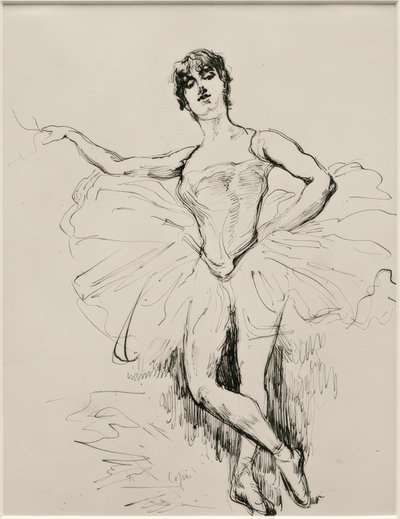 Mademoiselle Zucchi del "Eden" de James Sidney Ensor