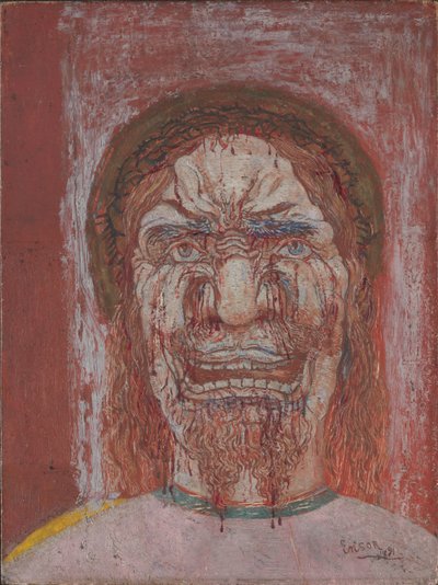 Hombre de dolores de James Ensor