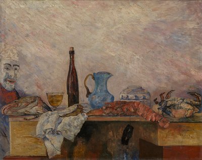 Máscara y crustáceos de James Ensor